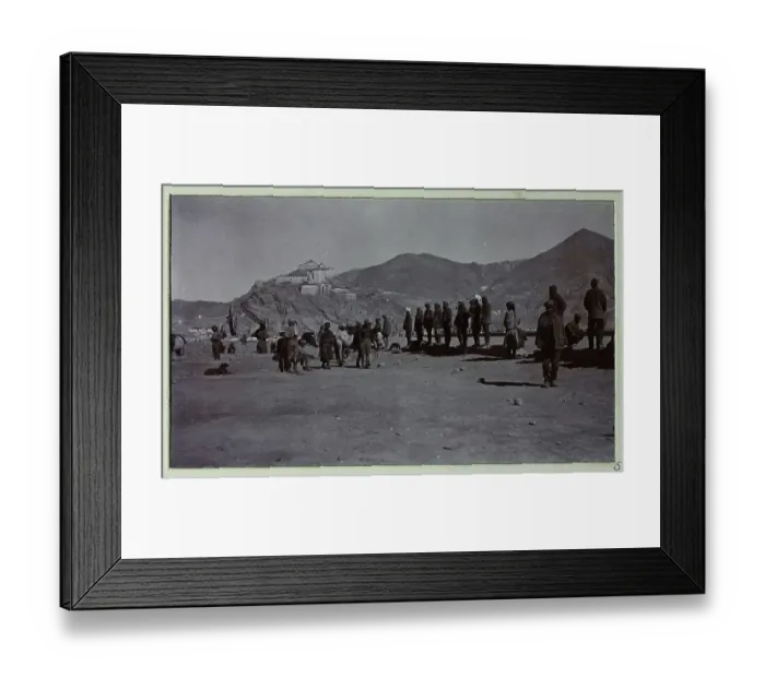 Framed Print : British Military Campaign to Tibet - sepoys in winter Framed Print : British Military Campaign to Tibet - sepoys in winter