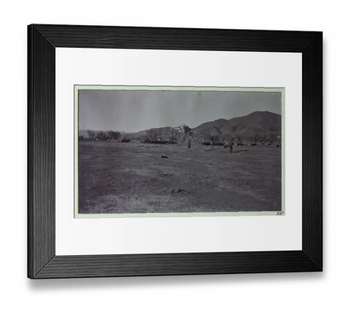 Framed Print : Golfing at Gyantse, from a fascinating album which reveals new details on a little-known campaign in which a British military force brushed aside Tibetan defences to capture Lhasa, in 1904 Framed Print : Golfing at Gyantse, from a fascinating album which reveals new details on a little-known campaign in which a British military force brushed aside Tibetan defences to capture Lhasa, in 1904