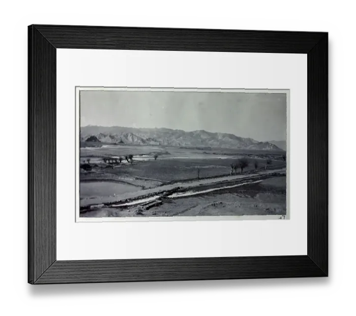 Framed Print : View towards Tsichen, from a fascinating album which reveals new details on a little-known campaign in which a British military force brushed aside Tibetan defences to capture Lhasa, in 1904 Framed Print : View towards Tsichen, from a fascinating album which reveals new details on a little-known campaign in which a British military force brushed aside Tibetan defences to capture Lhasa, in 1904