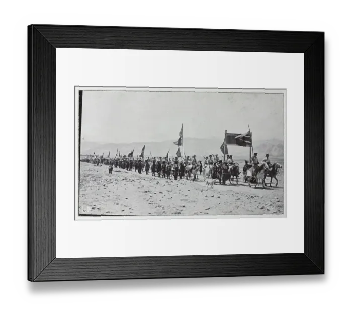 Framed Print : Photograph from a fascinating album which reveals new details on a little-known campaign in which a British military force brushed aside Tibetan defences to capture Lhasa, in 1904 Framed Print : Photograph from a fascinating album which reveals new details on a little-known campaign in which a British military force brushed aside Tibetan defences to capture Lhasa, in 1904