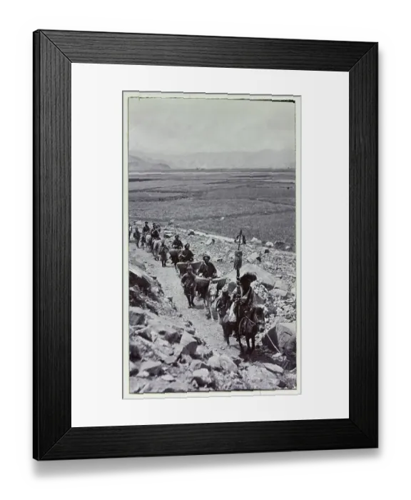 Framed Print : Photograph from a fascinating album which reveals new details on a little-known campaign in which a British military force brushed aside Tibetan defences to capture Lhasa, in 1904 Framed Print : Photograph from a fascinating album which reveals new details on a little-known campaign in which a British military force brushed aside Tibetan defences to capture Lhasa, in 1904