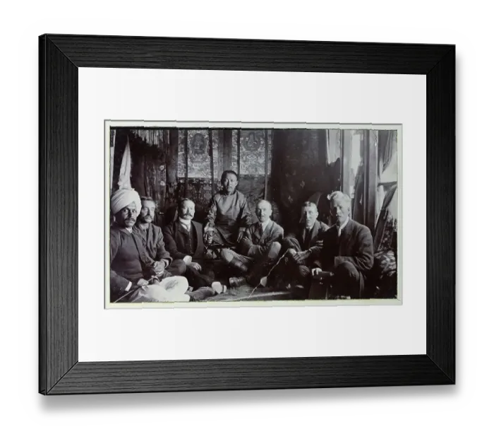 Framed Print : Photograph from a fascinating album which reveals new details on a little-known campaign in which a British military force brushed aside Tibetan defences to capture Lhasa, in 1904 Framed Print : Photograph from a fascinating album which reveals new details on a little-known campaign in which a British military force brushed aside Tibetan defences to capture Lhasa, in 1904