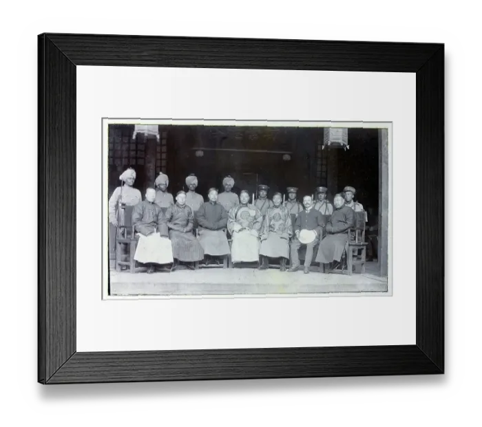 Framed Print : Photograph from a fascinating album which reveals new details on a little-known campaign in which a British military force brushed aside Tibetan defences to capture Lhasa, in 1904 Framed Print : Photograph from a fascinating album which reveals new details on a little-known campaign in which a British military force brushed aside Tibetan defences to capture Lhasa, in 1904
