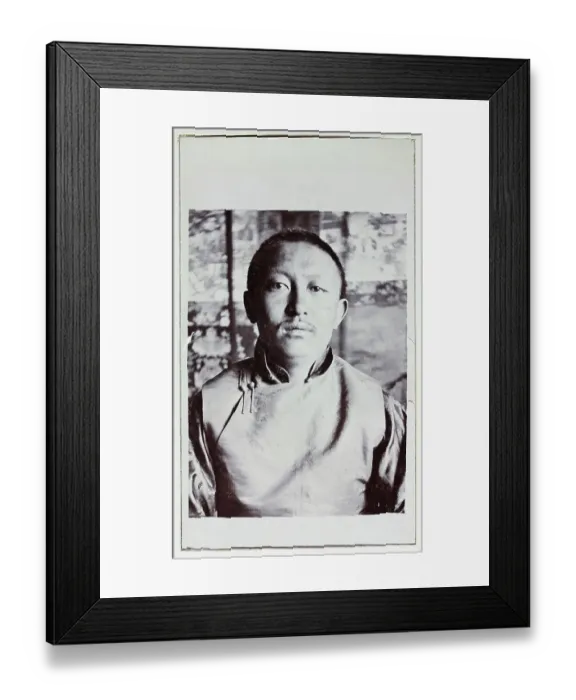 Framed Print : Photograph from a fascinating album which reveals new details on a little-known campaign in which a British military force brushed aside Tibetan defences to capture Lhasa, in 1904 Framed Print : Photograph from a fascinating album which reveals new details on a little-known campaign in which a British military force brushed aside Tibetan defences to capture Lhasa, in 1904