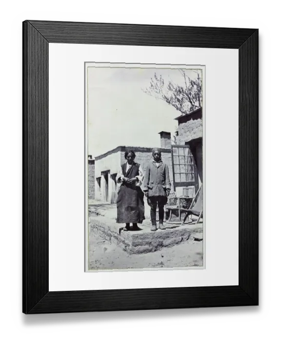 Framed Print : Photograph from a fascinating album which reveals new details on a little-known campaign in which a British military force brushed aside Tibetan defences to capture Lhasa, in 1904 Framed Print : Photograph from a fascinating album which reveals new details on a little-known campaign in which a British military force brushed aside Tibetan defences to capture Lhasa, in 1904