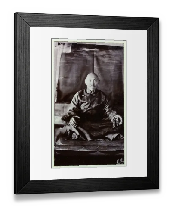 Framed Print : Photograph from a fascinating album which reveals new details on a little-known campaign in which a British military force brushed aside Tibetan defences to capture Lhasa, in 1904 Framed Print : Photograph from a fascinating album which reveals new details on a little-known campaign in which a British military force brushed aside Tibetan defences to capture Lhasa, in 1904