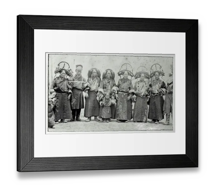 Framed Print : Photograph from a fascinating album which reveals new details on a little-known campaign in which a British military force brushed aside Tibetan defences to capture Lhasa, in 1904 Framed Print : Photograph from a fascinating album which reveals new details on a little-known campaign in which a British military force brushed aside Tibetan defences to capture Lhasa, in 1904