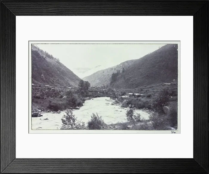 Framed Print : View of the Chumbi Valley, from a fascinating album which reveals new details on a little-known campaign in which a British military force brushed aside Tibetan defences to capture Lhasa, in 1904 Framed Print : View of the Chumbi Valley, from a fascinating album which reveals new details on a little-known campaign in which a British military force brushed aside Tibetan defences to capture Lhasa, in 1904