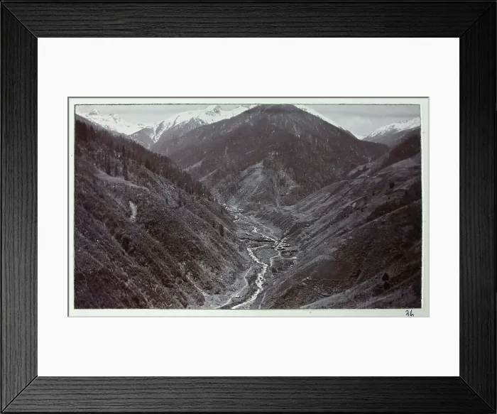 Framed Print : View of the Chumbi Valley, from a fascinating album which reveals new details on a little-known campaign in which a British military force brushed aside Tibetan defences to capture Lhasa, in 1904 Framed Print : View of the Chumbi Valley, from a fascinating album which reveals new details on a little-known campaign in which a British military force brushed aside Tibetan defences to capture Lhasa, in 1904