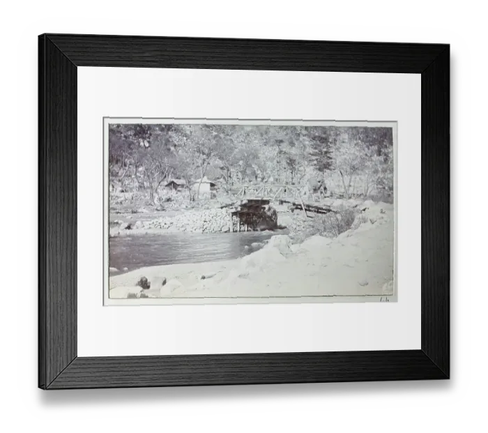 Framed Print : View of Gantsa, from a fascinating album which reveals new details on a little-known campaign in which a British military force brushed aside Tibetan defences to capture Lhasa, in 1904 Framed Print : View of Gantsa, from a fascinating album which reveals new details on a little-known campaign in which a British military force brushed aside Tibetan defences to capture Lhasa, in 1904