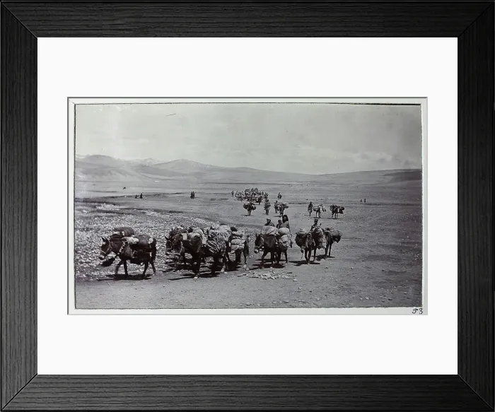 Framed Print : Tangla (Tanggula Tangla, Tanglha, or Dangla) near Phari, from a fascinating album which reveals new details on a little-known campaign in which a British military force brushed aside Tibetan defences to capture Lhasa, in 1904 Framed Print : Tangla (Tanggula Tangla, Tanglha, or Dangla) near Phari, from a fascinating album which reveals new details on a little-known campaign in which a British military force brushed aside Tibetan defences to capture Lhasa, in 1904