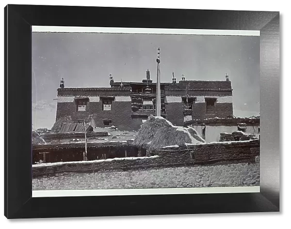Chassa Goombah (Chatsa Gompa), station of the Lama of Phari, from a fascinating album which reveals new details on a little-known campaign in which a British military force brushed aside Tibetan defences to capture Lhasa, in 1904