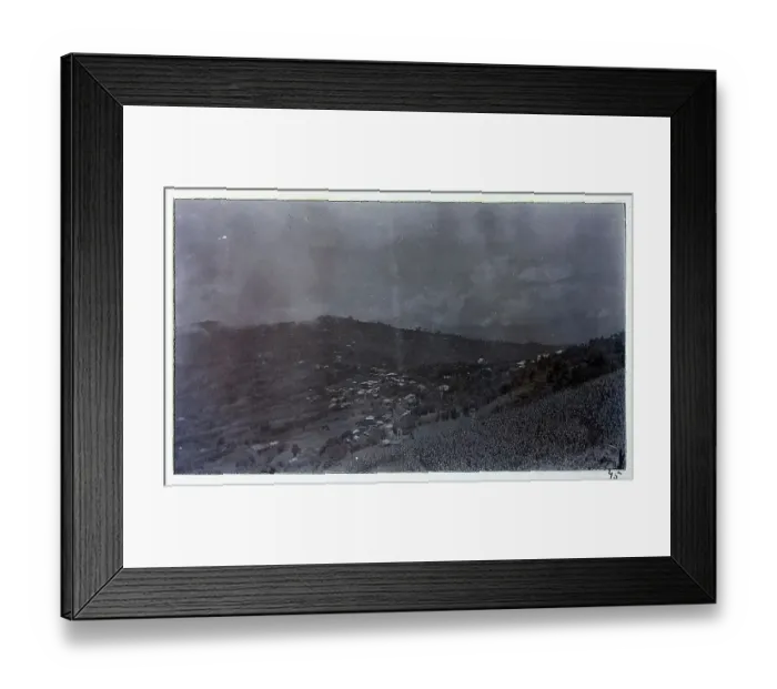 Framed Print : View of Kalimpong, West Bengal, India, near the Tibet border, from a fascinating album which reveals new details on a little-known campaign in which a British military force brushed aside Tibetan defences to capture Lhasa, in 1904 Framed Print : View of Kalimpong, West Bengal, India, near the Tibet border, from a fascinating album which reveals new details on a little-known campaign in which a British military force brushed aside Tibetan defences to capture Lhasa, in 1904