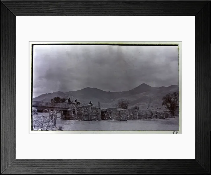 Framed Print : Photograph from a fascinating album which reveals new details on a little-known campaign in which a British military force brushed aside Tibetan defences to capture Lhasa, in 1904 Framed Print : Photograph from a fascinating album which reveals new details on a little-known campaign in which a British military force brushed aside Tibetan defences to capture Lhasa, in 1904