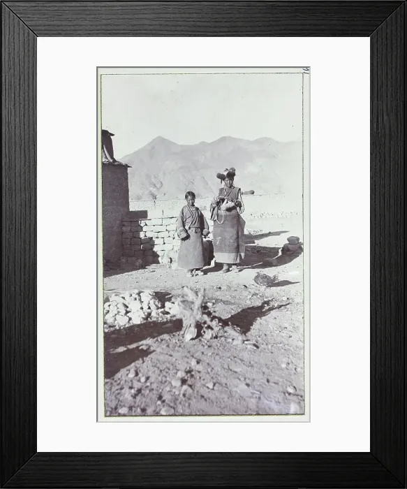 Framed Print : Photograph from a fascinating album which reveals new details on a little-known campaign in which a British military force brushed aside Tibetan defences to capture Lhasa, in 1904 Framed Print : Photograph from a fascinating album which reveals new details on a little-known campaign in which a British military force brushed aside Tibetan defences to capture Lhasa, in 1904