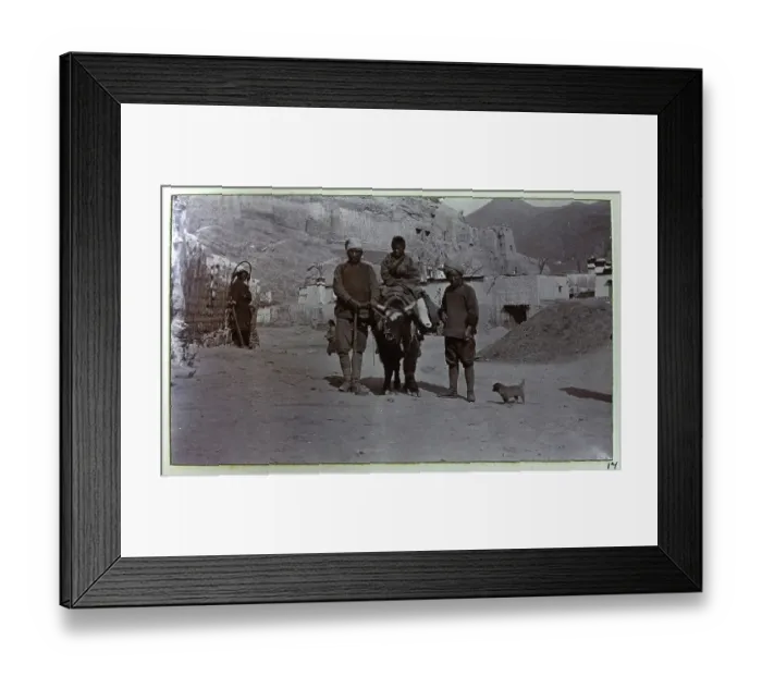 Framed Print : Photograph from a fascinating album which reveals new details on a little-known campaign in which a British military force brushed aside Tibetan defences to capture Lhasa, in 1904 Framed Print : Photograph from a fascinating album which reveals new details on a little-known campaign in which a British military force brushed aside Tibetan defences to capture Lhasa, in 1904