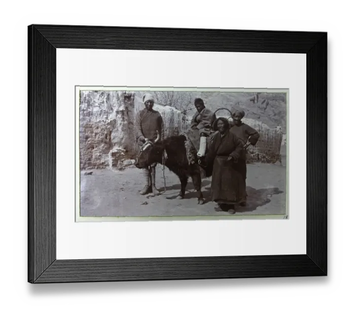 Framed Print : Photograph from a fascinating album which reveals new details on a little-known campaign in which a British military force brushed aside Tibetan defences to capture Lhasa, in 1904 Framed Print : Photograph from a fascinating album which reveals new details on a little-known campaign in which a British military force brushed aside Tibetan defences to capture Lhasa, in 1904