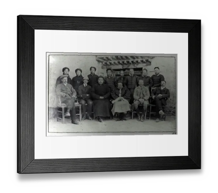 Framed Print : Photograph from a fascinating album which reveals new details on a little-known campaign in which a British military force brushed aside Tibetan defences to capture Lhasa, in 1904 Framed Print : Photograph from a fascinating album which reveals new details on a little-known campaign in which a British military force brushed aside Tibetan defences to capture Lhasa, in 1904
