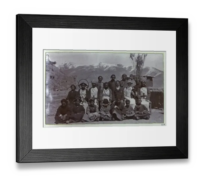 Framed Print : Photograph from a fascinating album which reveals new details on a little-known campaign in which a British military force brushed aside Tibetan defences to capture Lhasa, in 1904 Framed Print : Photograph from a fascinating album which reveals new details on a little-known campaign in which a British military force brushed aside Tibetan defences to capture Lhasa, in 1904
