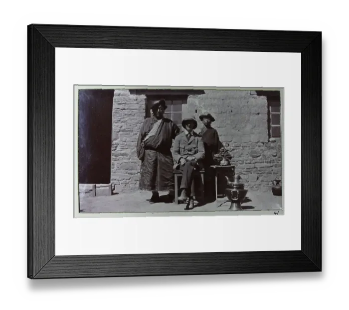 Framed Print : Photograph from a fascinating album which reveals new details on a little-known campaign in which a British military force brushed aside Tibetan defences to capture Lhasa, in 1904 Framed Print : Photograph from a fascinating album which reveals new details on a little-known campaign in which a British military force brushed aside Tibetan defences to capture Lhasa, in 1904