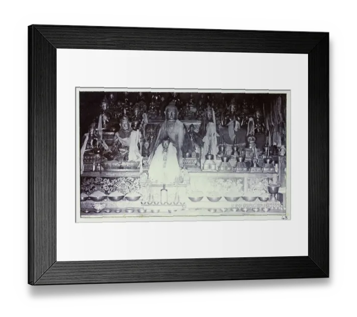 Framed Print : Photograph from a fascinating album which reveals new details on a little-known campaign in which a British military force brushed aside Tibetan defences to capture Lhasa, in 1904 Framed Print : Photograph from a fascinating album which reveals new details on a little-known campaign in which a British military force brushed aside Tibetan defences to capture Lhasa, in 1904