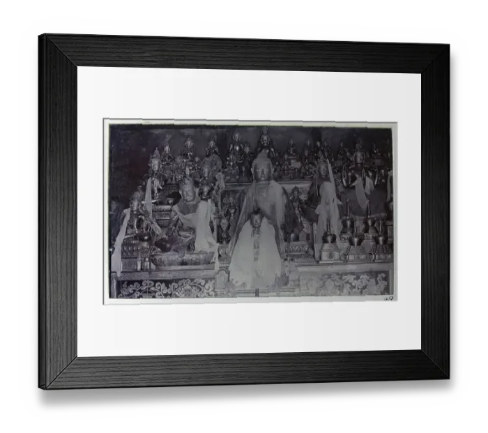 Framed Print : Photograph from a fascinating album which reveals new details on a little-known campaign in which a British military force brushed aside Tibetan defences to capture Lhasa, in 1904 Framed Print : Photograph from a fascinating album which reveals new details on a little-known campaign in which a British military force brushed aside Tibetan defences to capture Lhasa, in 1904