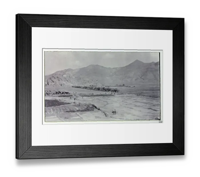 Framed Print : Photograph from a fascinating album which reveals new details on a little-known campaign in which a British military force brushed aside Tibetan defences to capture Lhasa, in 1904 Framed Print : Photograph from a fascinating album which reveals new details on a little-known campaign in which a British military force brushed aside Tibetan defences to capture Lhasa, in 1904