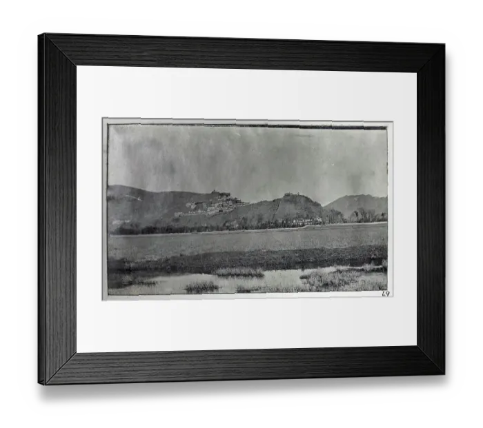 Framed Print : Photograph from a fascinating album which reveals new details on a little-known campaign in which a British military force brushed aside Tibetan defences to capture Lhasa, in 1904 Framed Print : Photograph from a fascinating album which reveals new details on a little-known campaign in which a British military force brushed aside Tibetan defences to capture Lhasa, in 1904