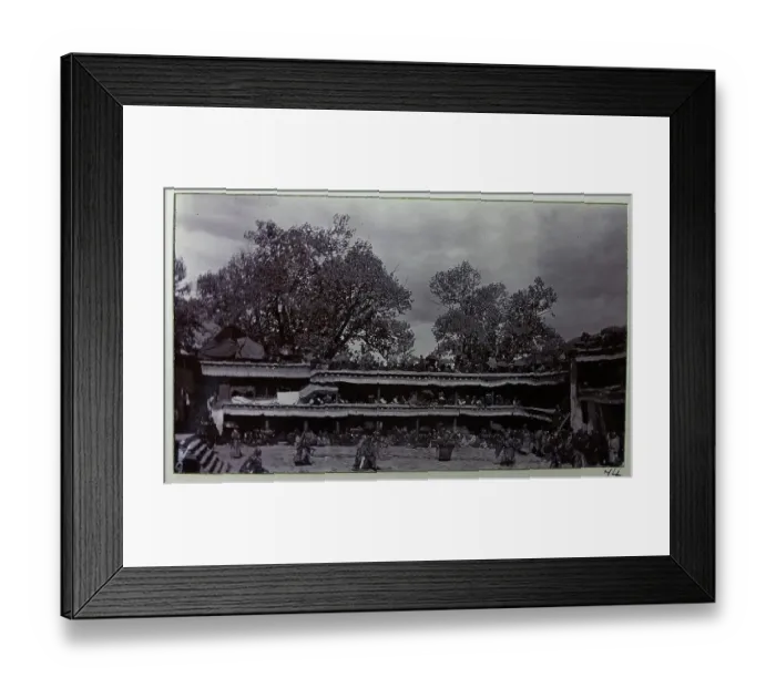 Framed Print : Photograph from a fascinating album which reveals new details on a little-known campaign in which a British military force brushed aside Tibetan defences to capture Lhasa, in 1904 Framed Print : Photograph from a fascinating album which reveals new details on a little-known campaign in which a British military force brushed aside Tibetan defences to capture Lhasa, in 1904