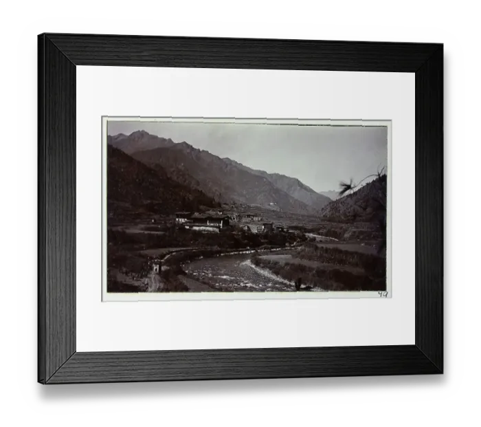 Framed Print : Photograph from a fascinating album which reveals new details on a little-known campaign in which a British military force brushed aside Tibetan defences to capture Lhasa, in 1904 Framed Print : Photograph from a fascinating album which reveals new details on a little-known campaign in which a British military force brushed aside Tibetan defences to capture Lhasa, in 1904