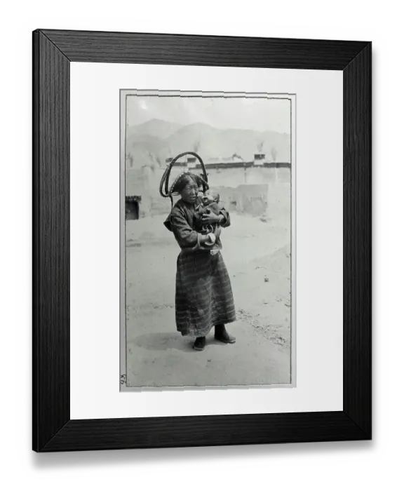 Framed Print : Photograph from a fascinating album which reveals new details on a little-known campaign in which a British military force brushed aside Tibetan defences to capture Lhasa, in 1904 Framed Print : Photograph from a fascinating album which reveals new details on a little-known campaign in which a British military force brushed aside Tibetan defences to capture Lhasa, in 1904