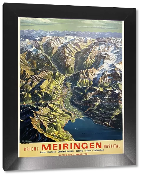 Poster, Meiringen, Berne, Switzerland