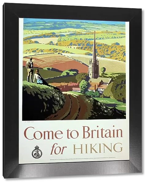 Poster, Come to Britain for Hiking