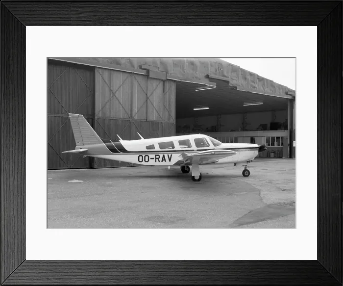 Framed Print : Piper Cherokee Lance OO-RAV (msn 32R-7680031) Framed Print : Piper Cherokee Lance OO-RAV (msn 32R-7680031)