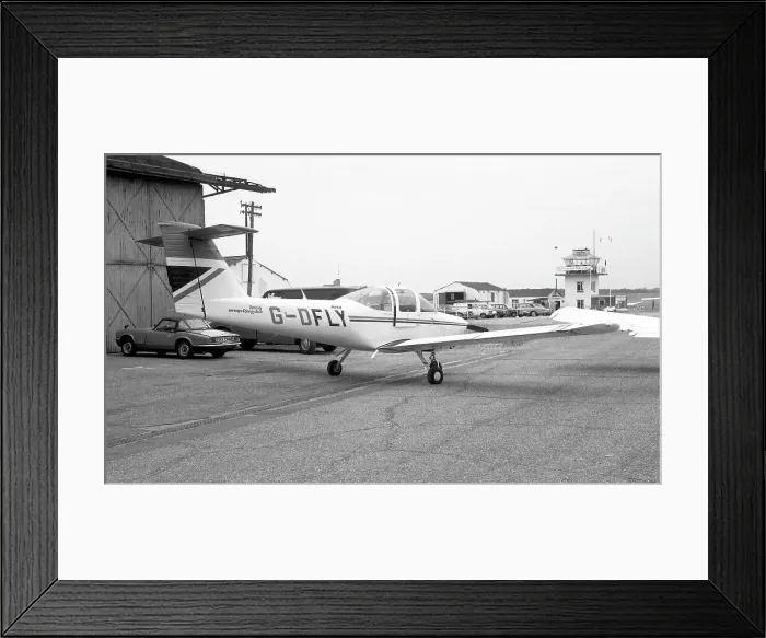 Framed Print : Piper Tomahawk G-DFLY Framed Print : Piper Tomahawk G-DFLY