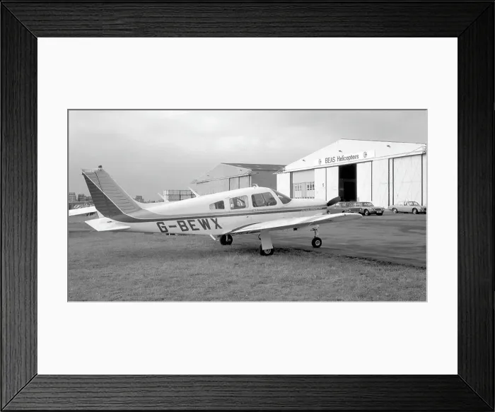 Framed Print : Piper Cherokee Arrow III G-BEKW Framed Print : Piper Cherokee Arrow III G-BEKW