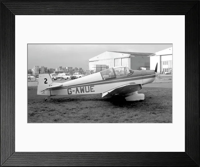 Framed Print : SAN / Jodel DR. 1050 G-AWUE Framed Print : SAN / Jodel DR. 1050 G-AWUE