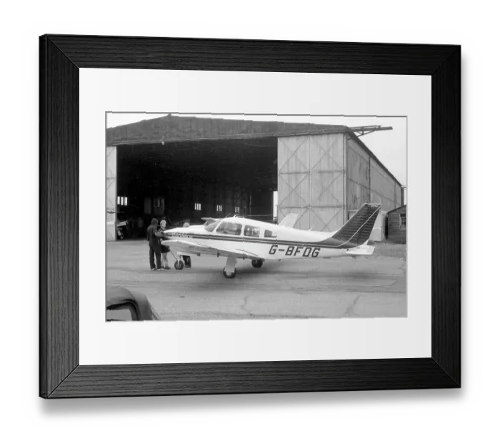 Framed Print : Piper Cherokee Arrow III G-BFDG Framed Print : Piper Cherokee Arrow III G-BFDG