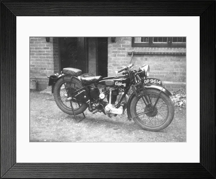 Framed Print : Calthorpe 350 cc. Motorcycle Framed Print : Calthorpe 350 cc. Motorcycle