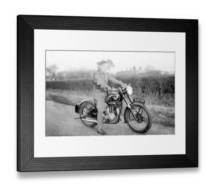Framed Print : Matchless motorcycle Framed Print : Matchless motorcycle
