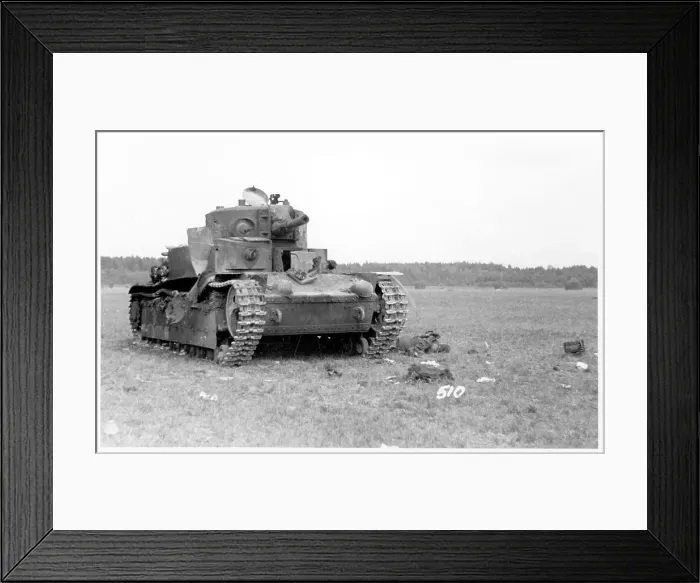 Framed Print : T-28 multi-turreted medium tank Framed Print : T-28 multi-turreted medium tank