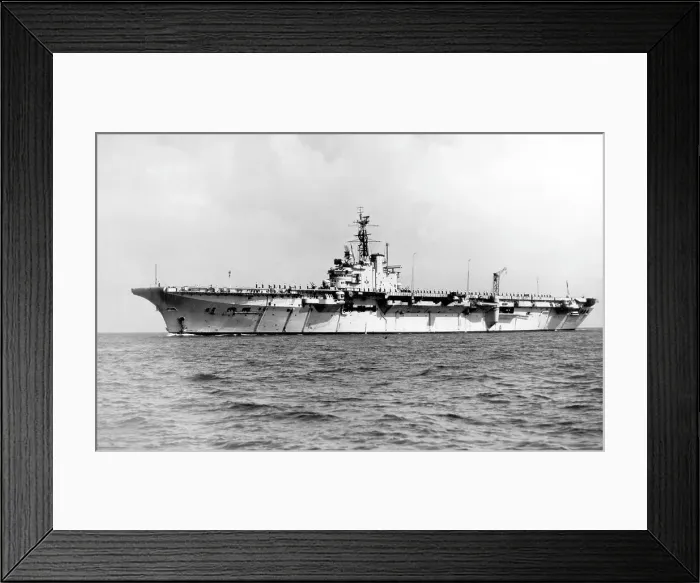 Framed Print : HMS Albion R07 Framed Print : HMS Albion R07