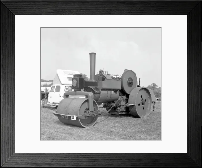 Framed Print : Armstrong-Whitworth Road Roller, BD 7511 Framed Print : Armstrong-Whitworth Road Roller, BD 7511