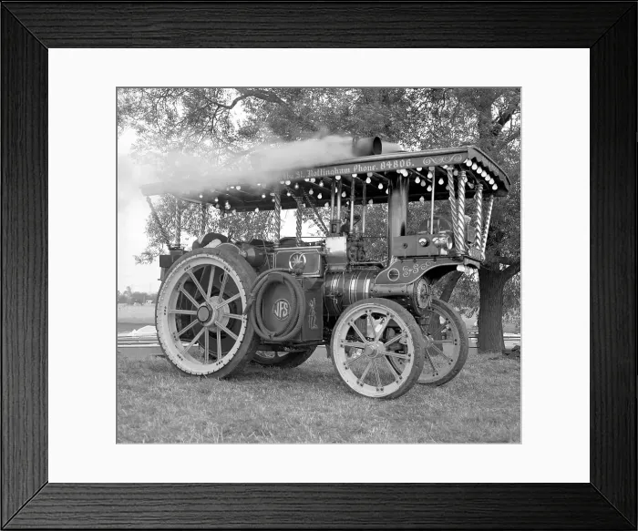 Framed Print : Foster Showman's Tractor FE 3217 Robin Hood Framed Print : Foster Showman's Tractor FE 3217 Robin Hood