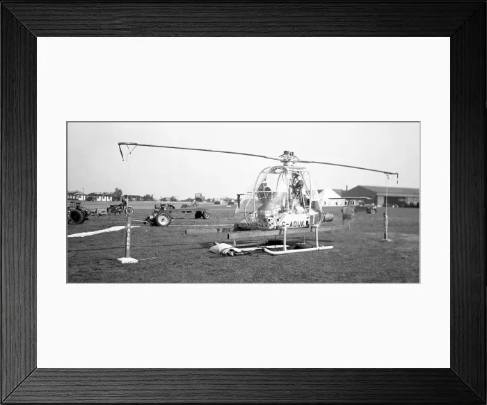 Framed Print : Fairey Ultra-light G-AOUK Framed Print : Fairey Ultra-light G-AOUK