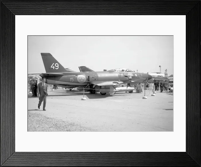 Framed Print : Saab A 32A Lansen 32108 Framed Print : Saab A 32A Lansen 32108
