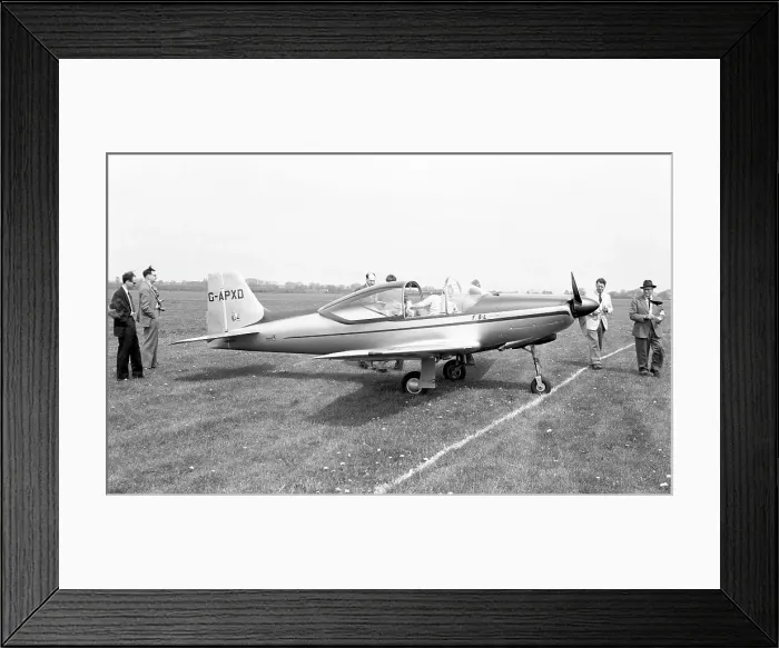 Framed Print : Aeromere F. 8L Falco G-APXD