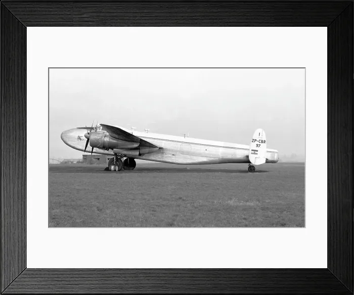Framed Print : Avro Lincolnian Freighter ZP-CBR-97 Framed Print : Avro Lincolnian Freighter ZP-CBR-97