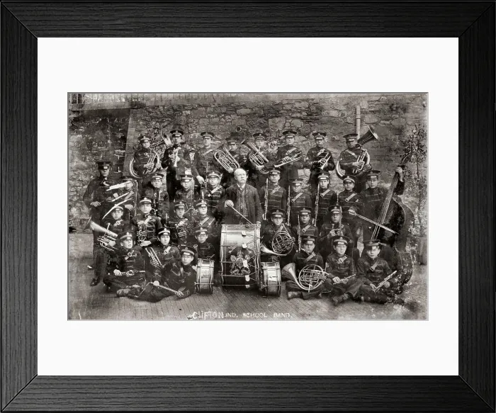 Framed Print : Clifton Industrial School Band Framed Print : Clifton Industrial School Band