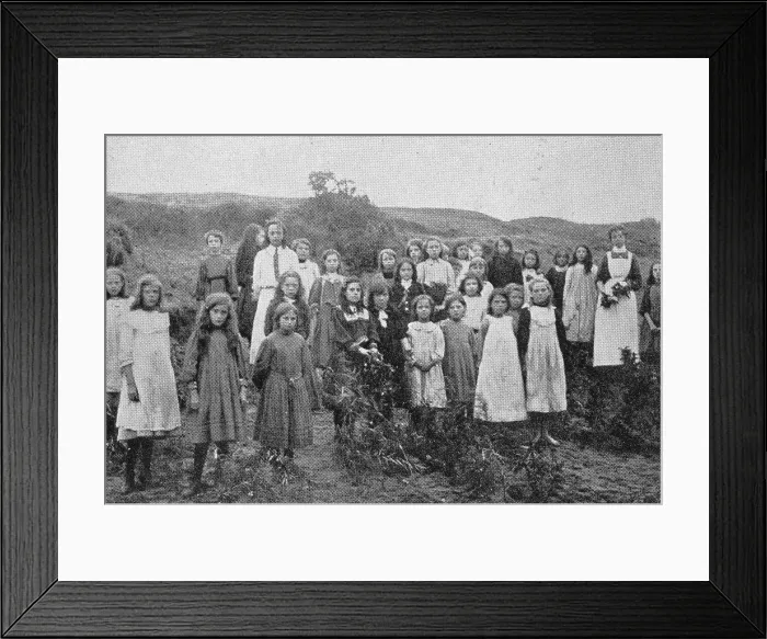 Framed Print : Leicester Children, Poor Children's Summer Homes Mablethorpe Framed Print : Leicester Children, Poor Children's Summer Homes Mablethorpe